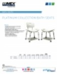 Product Sheet - Platinum Collection Bath Seats
